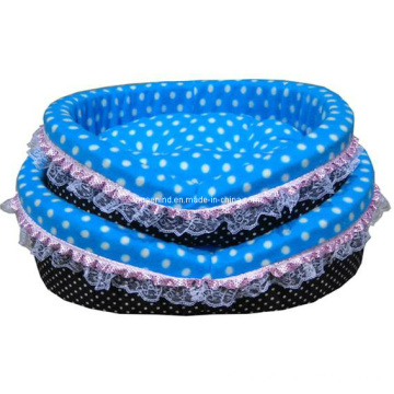 Funny Round Shape Plush Pet Dog Sofa Bed